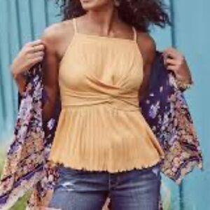 Maurice’s Baby Doll Cami Tank Top Size 0X NWT NEW